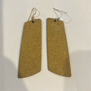Nickel and Suede earrings